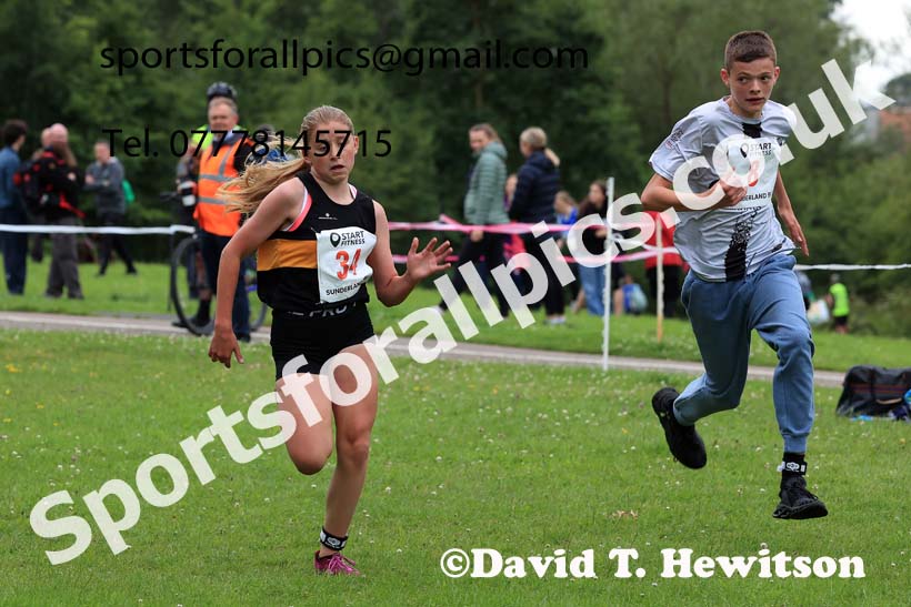 Sunderland Harriers 2 mile, 2024 Sunderland Harriers 5k, Silksworth, Sunderland.  Photo: David T. Hewitson/Sports for All Pics